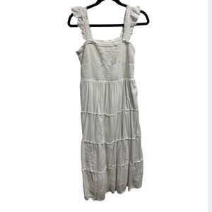 Gently Used J Crew Elegant White Sleeveless Dress